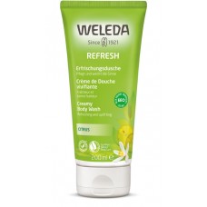 Weleda citrusu krēmveida dušas ziepes "Refresh", 200ml